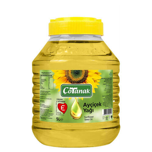 ÇOTONAK AYÇİCEK YAĞI 5  LT