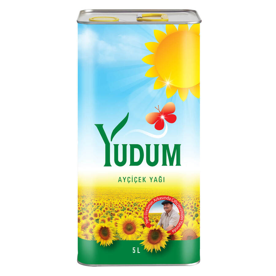YUDUM AYÇİÇEK YAĞI TENEKE 5LT