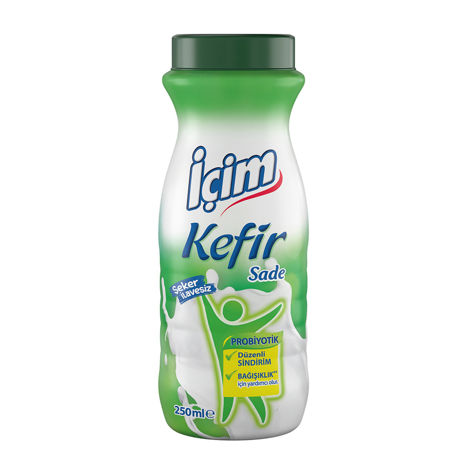 İÇİM KEFİR SADE ŞEKER İLAVESİZ 250 ML