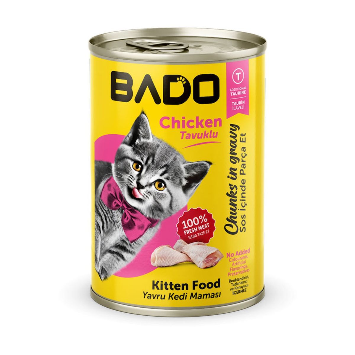BADO TAVUKLU YAVRU KEDİ MAMASI 400 GR