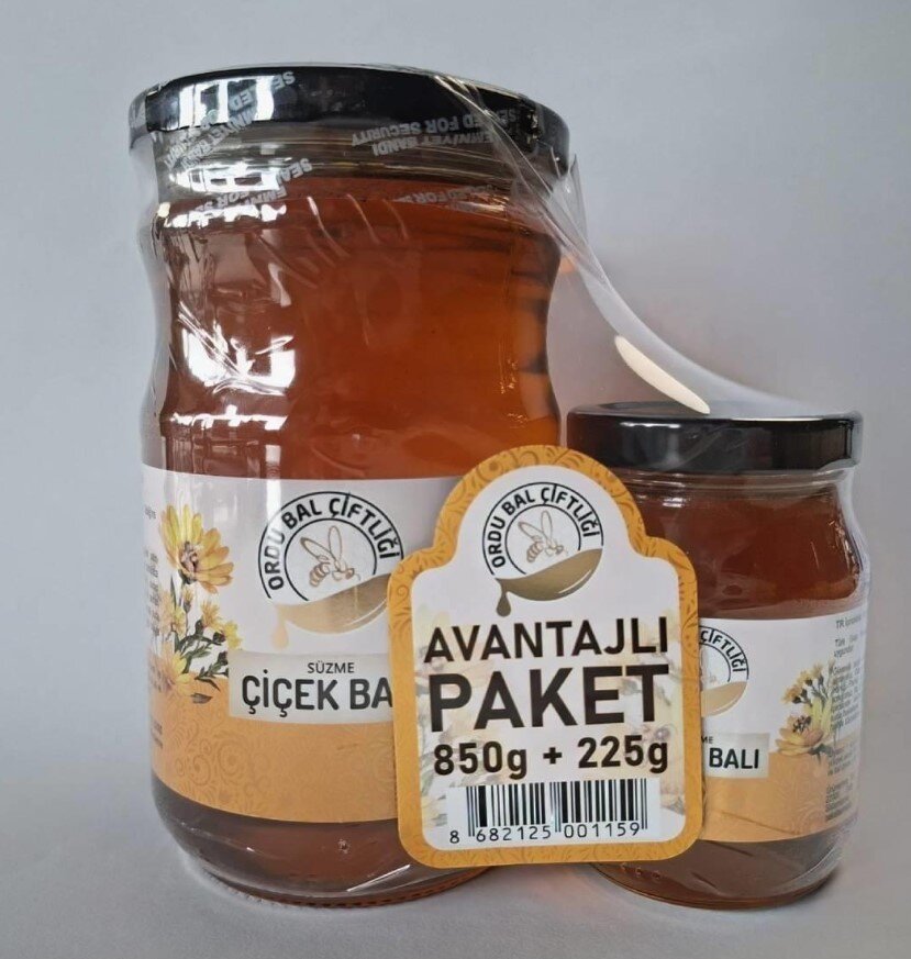 ORDU BAL ÇİFT. SÜZME ÇİÇEK BALI 850+225 GR 