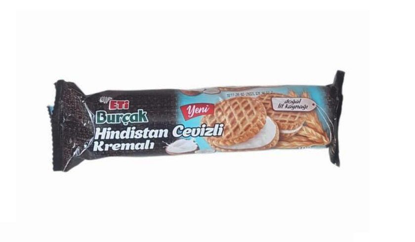 ETİ BURÇAK HİNDİSTAN ÇEVİZLİ KREMALI 100 GR