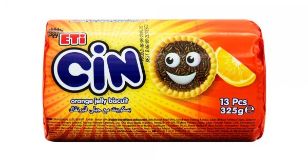 ETİ CİN PORTAKAL JÖLELİ 325 GR