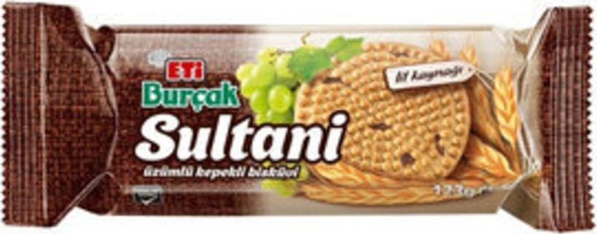 ETİ SULTANİ ÜZÜMLÜ BİSKÜVİ 123 G