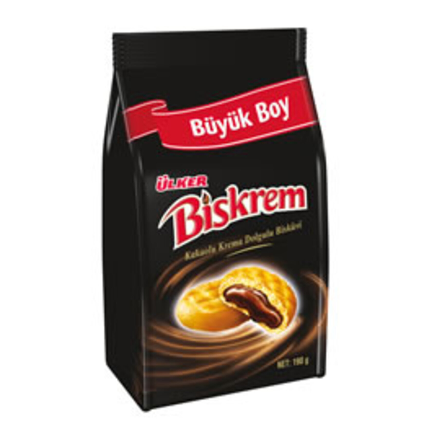 ÜLKER BİSKREM KAKAOLU BÜYÜK BOY POŞET 200G