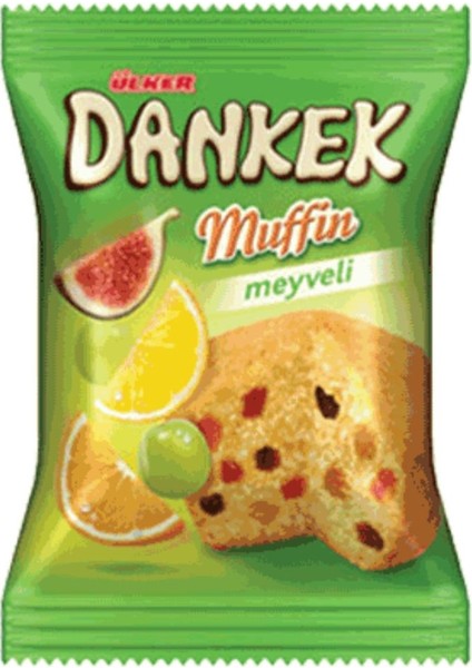 ÜLKER DANKEK PÖTİ MUFFİN KEK MEYVELİ 35G