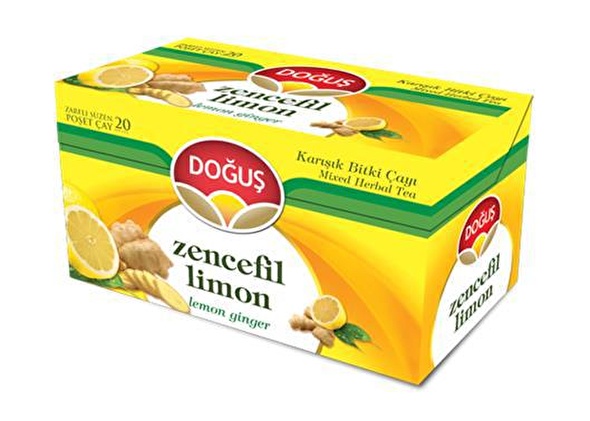 DOĞUŞ BİTKİ ÇAYI ZENCEFİL LİMON 20 ADET
