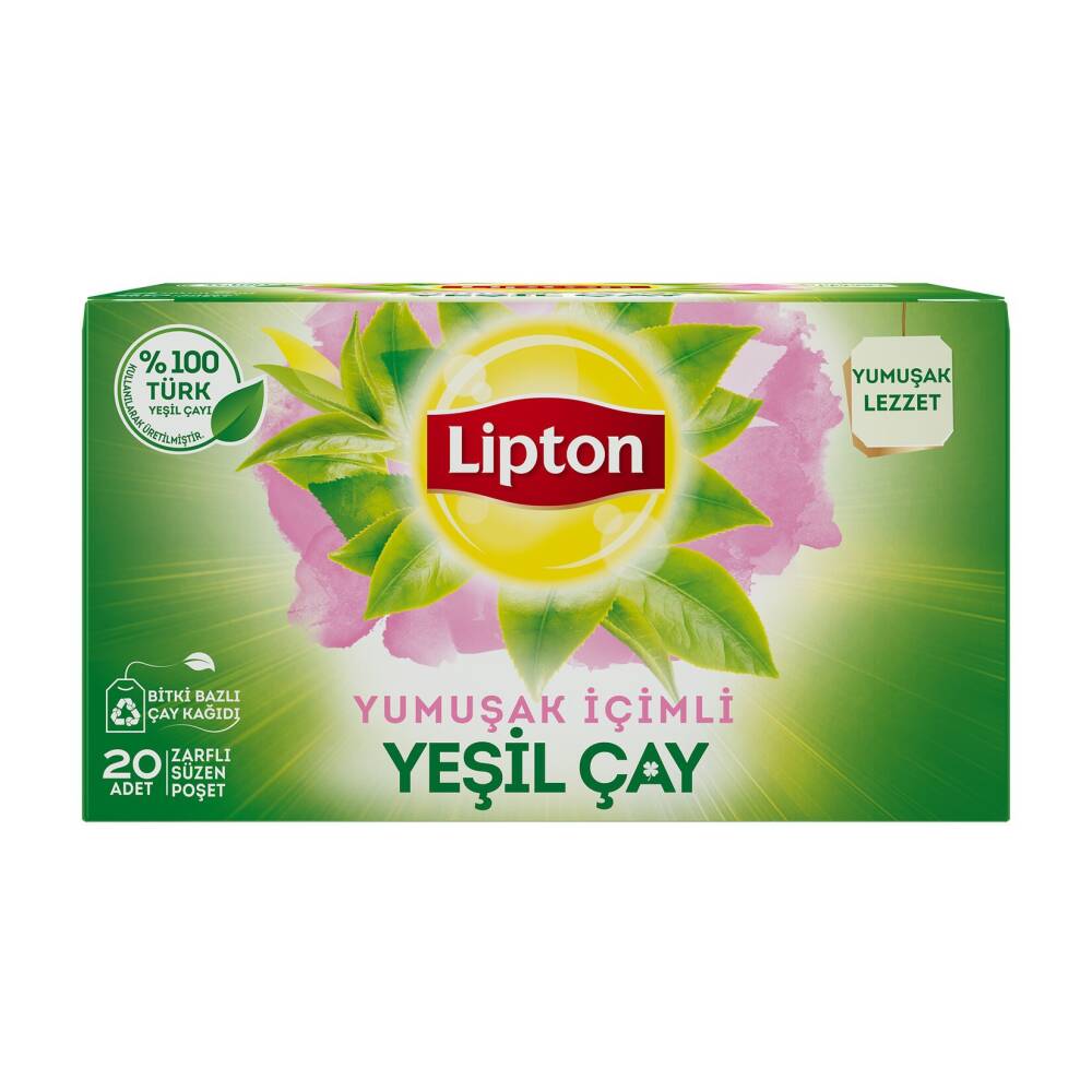 LİPTON YEŞİL ÇAY YUMUŞAK İÇİMLİ 20 GR