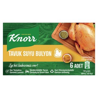 KNORR TAVUK SUYU BULYON 6 ADET