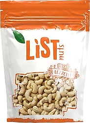 LIST NUTS TUZLU KAVRULMUŞ KAJU 70 GR