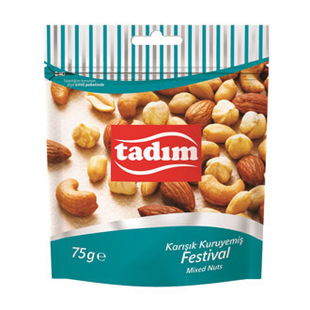TADIM KARIŞIK KURUYEMİŞ FESTİVAL 75 GR