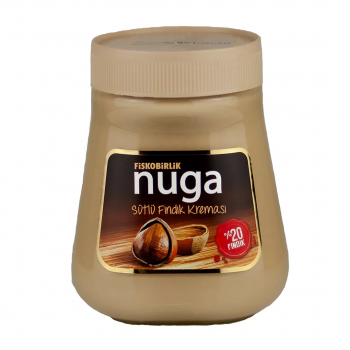 NUGA %20 SÜTLÜ FINDIK KREMASI CAM 350 GR