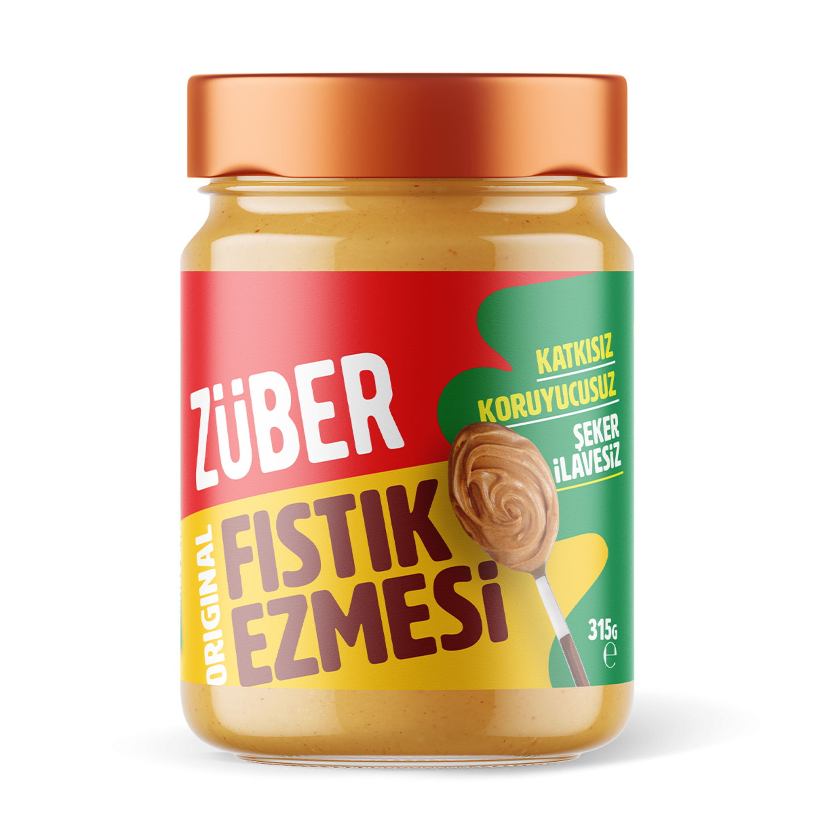 ZÜBER YER FISTIĞI EZMESİ ORİGİNAL 315GR