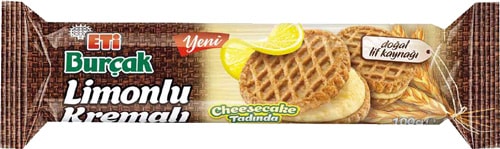 ETİ BURÇAK LİMONLU KREMALI 100 GR 