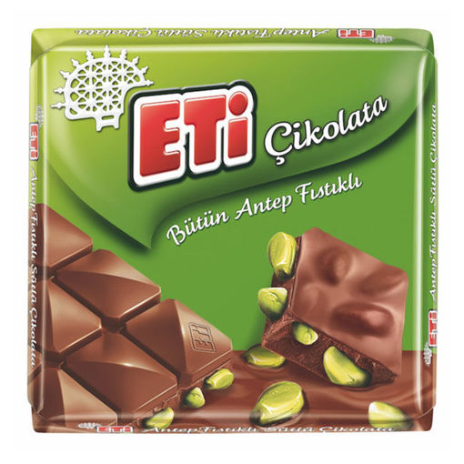 ETİ BÜTÜN ANTEP FISTIKLI ÇİKOLATA 60GR