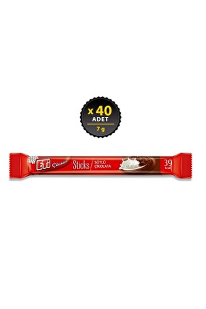 ETİ STİCKS SÜTLÜ ÇİKOLATA 7 G