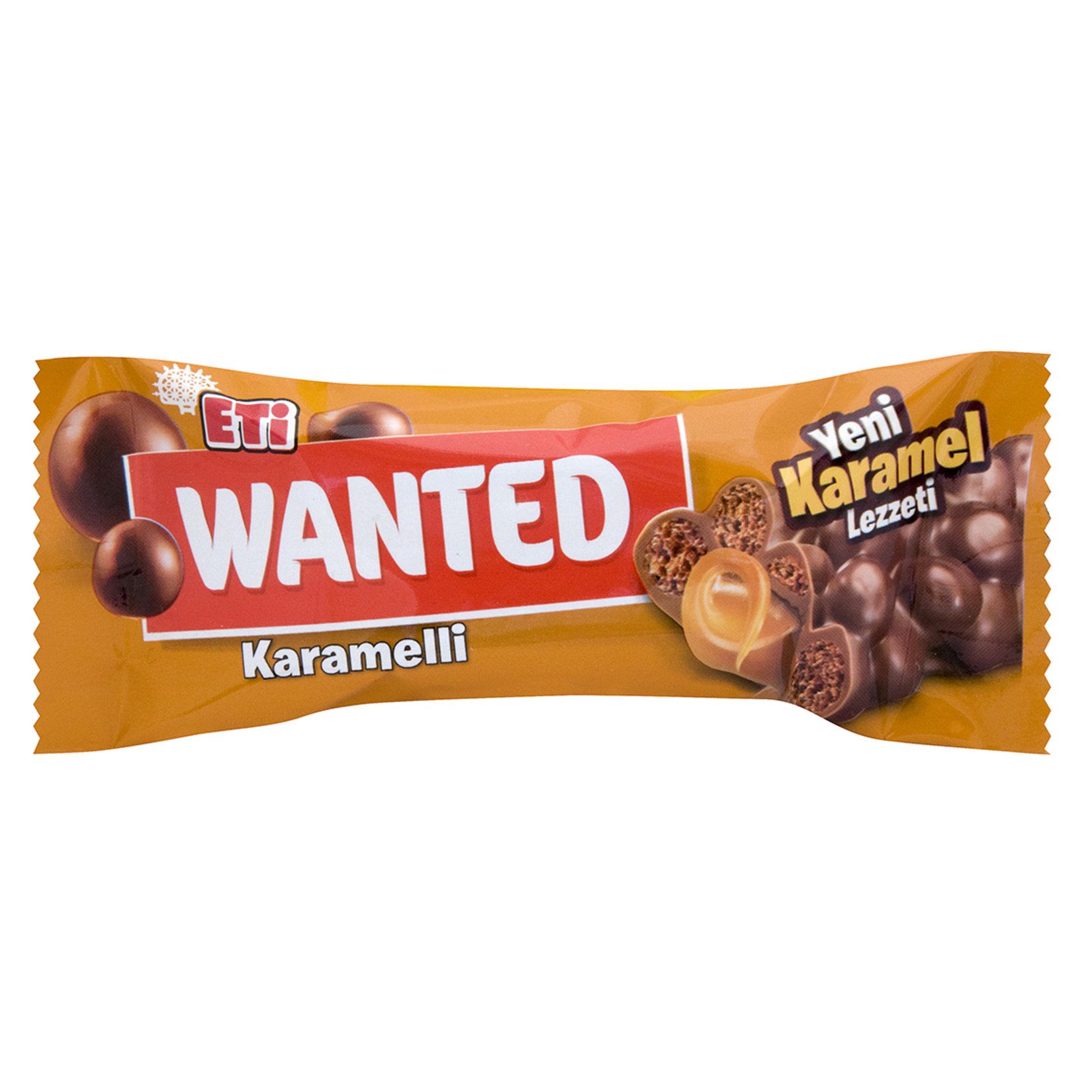 ETİ WANTED KARAMELLİ 22 G