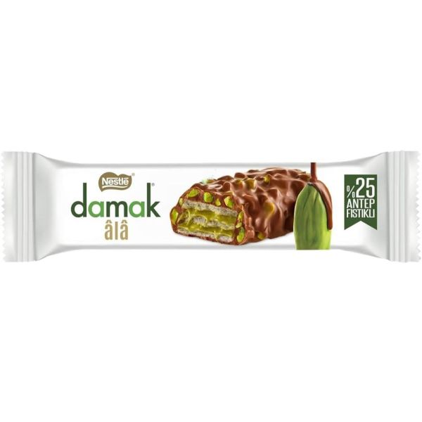 NESTLE DAMAK ALA % 25 ANTEP FISTIKLI GOFET 30 GR 
