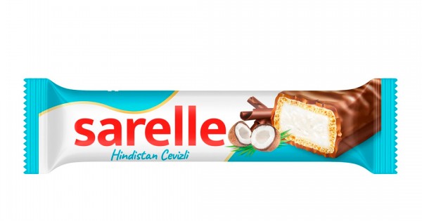 SARELLE HİNDİSTAN CEVİZLİ GOFRET 33 GR