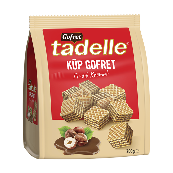 TADELLE FINDIK KREMALI KÜP GOFRET 200 GR