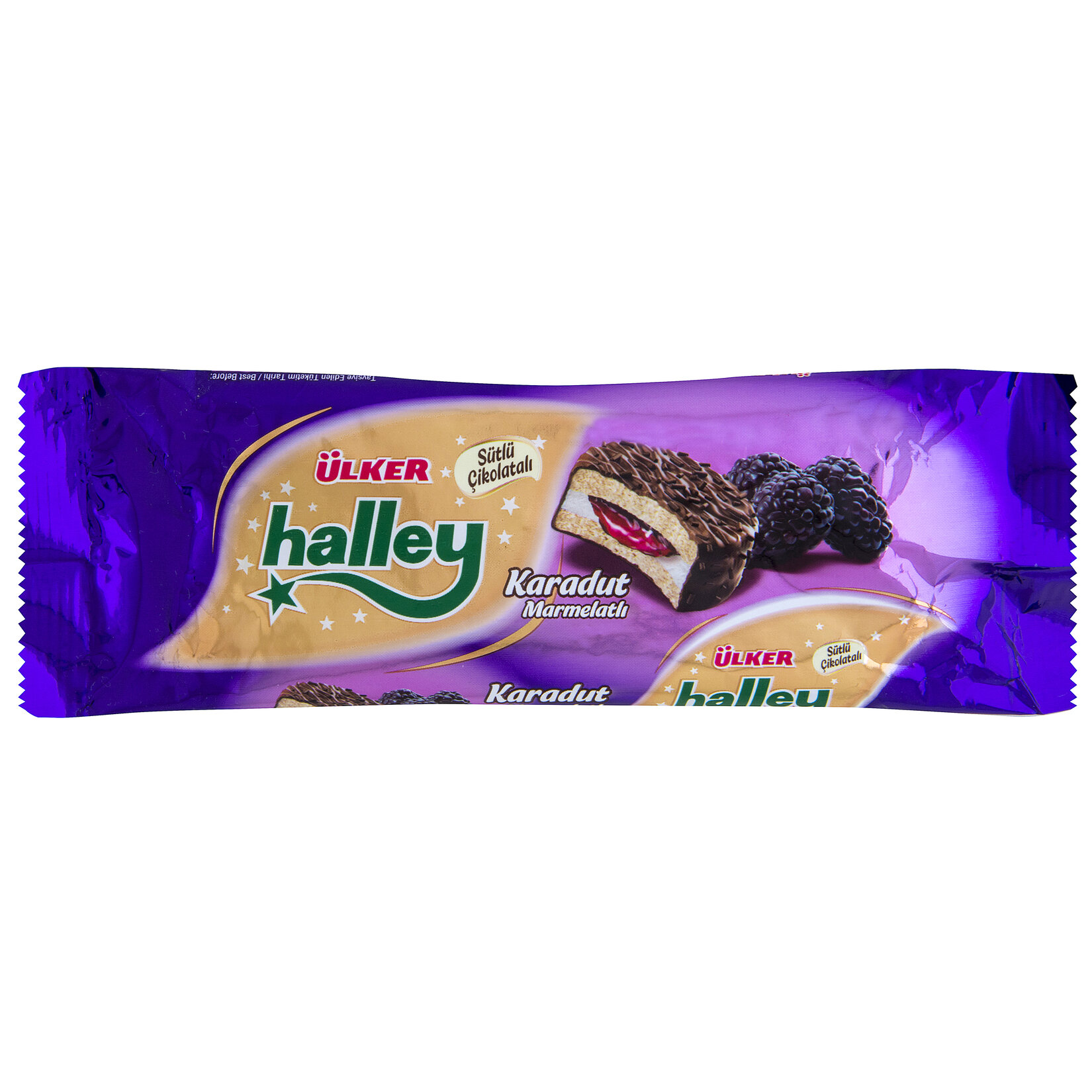 ÜLKER HALLEY MİNİ KARADUT DOLGULU 74G