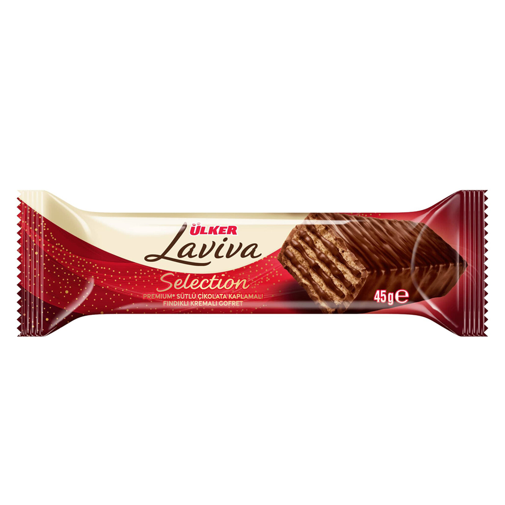 ÜLKER LAVİVA SELECTION GOFRET SÜTLÜ 45G