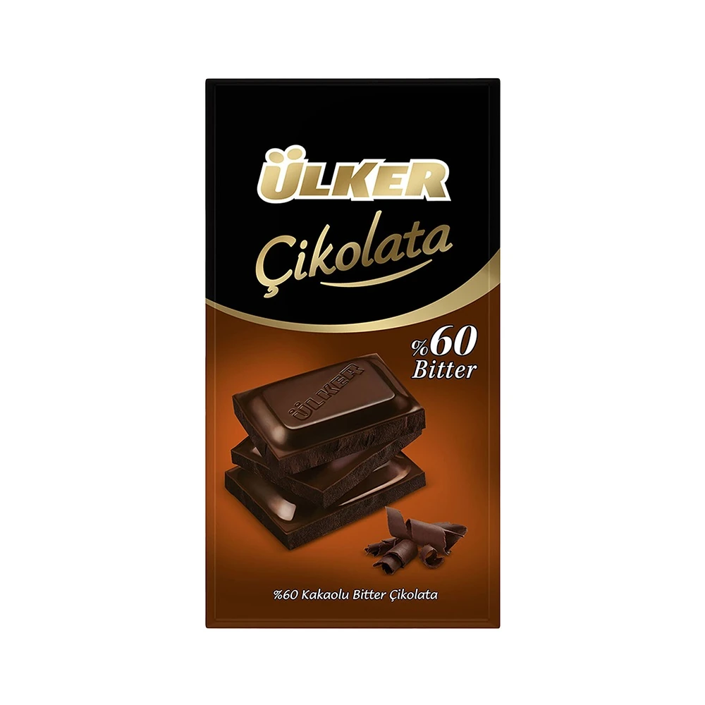 ÜLKER TABLET ÇIKOLATA BİTTER 70 GR