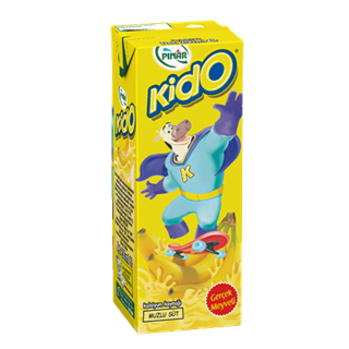 PINAR KİDO MUZLU SÜT 180 ML