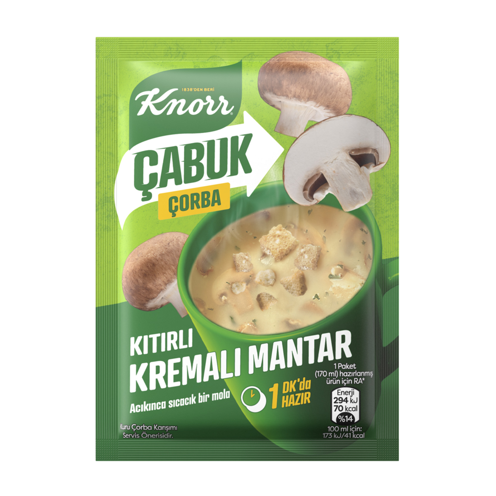 KNORR ÇORBA KREMALI MANTAR ÇORBASI 63 G
