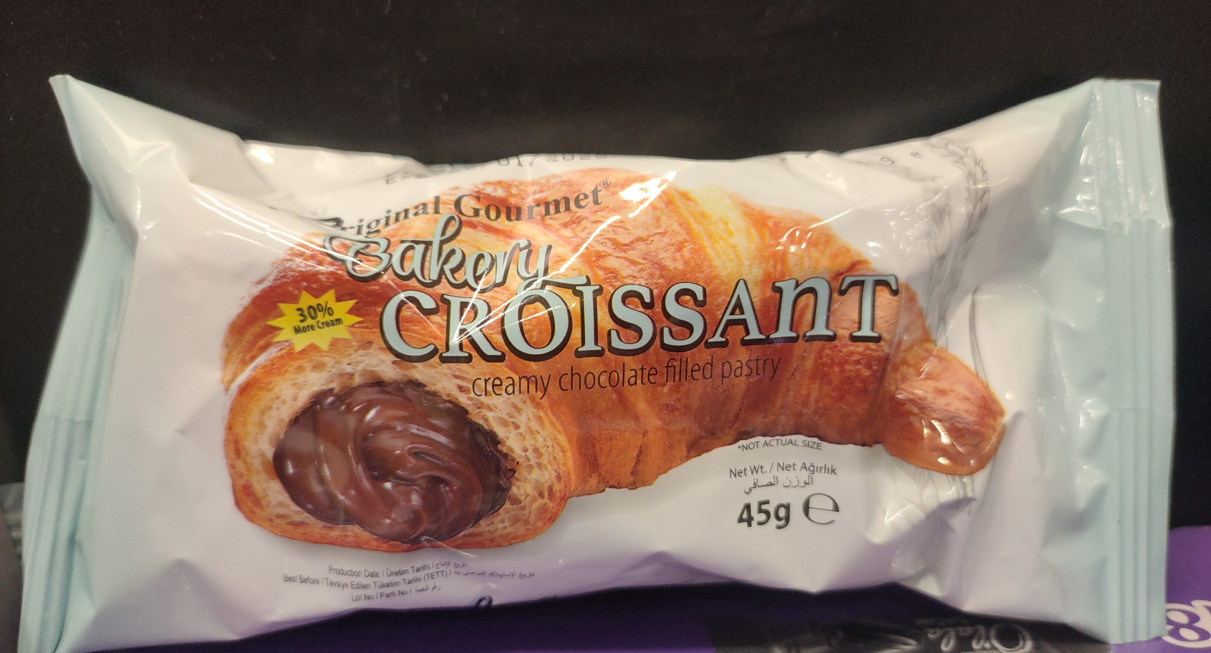 Croissant Çikolatalı  45 gr