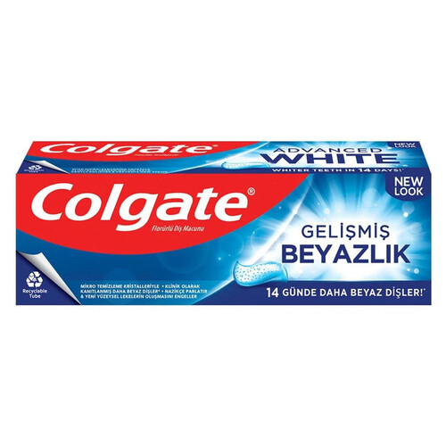 COLGATE ADVENCE WHİTE DİŞ MACUNU 50 ML