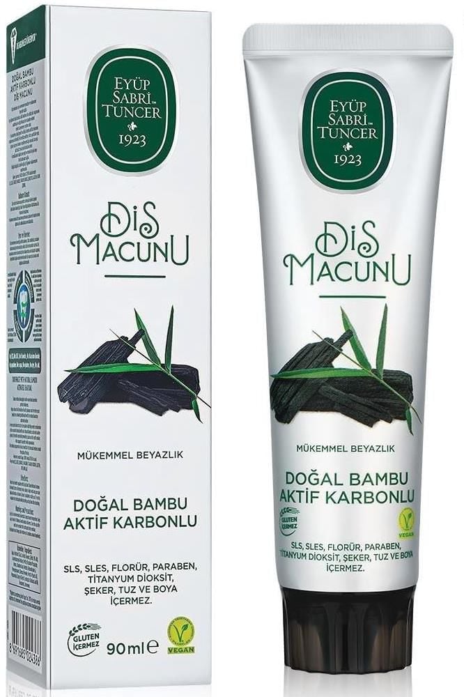 EYÜP SABRİ TUNCER DOĞAL BAMBU KARBONLU  DİŞ MACUNU 60 ML