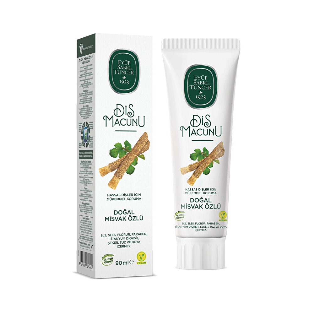 EYÜP SABRİ TUNCER MİSVAK  ÖZLÜ DİŞ MACUNU 90 ML