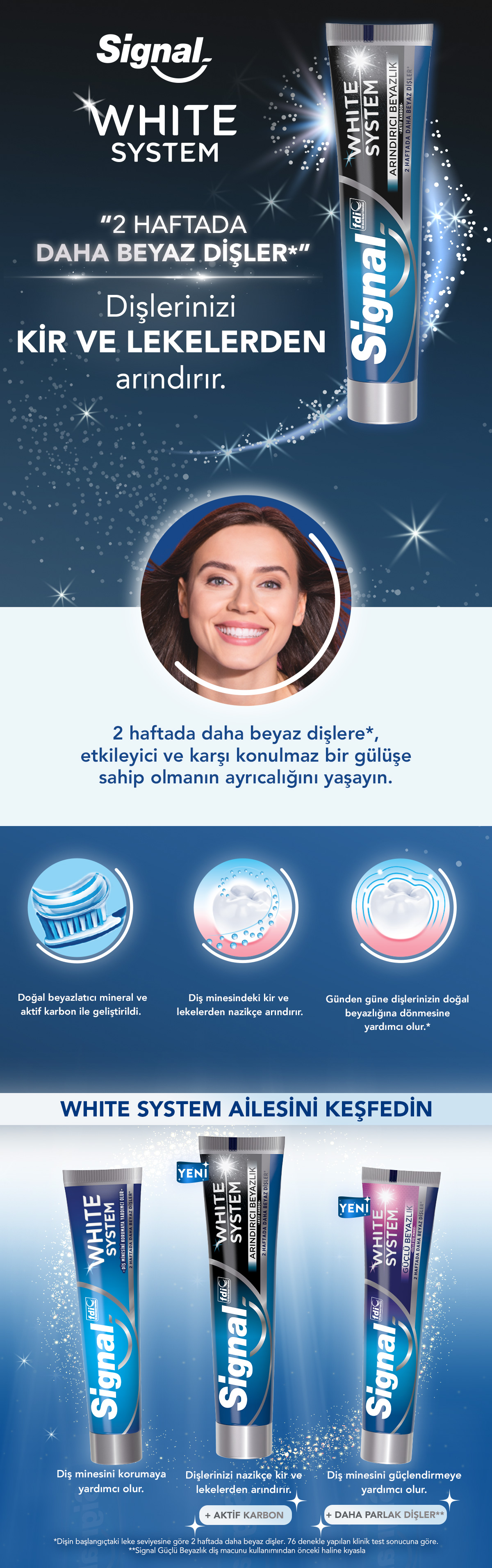SİGNAL WHİTE ADVENGE KARBONATLI DİŞ MACUNU 70 ML