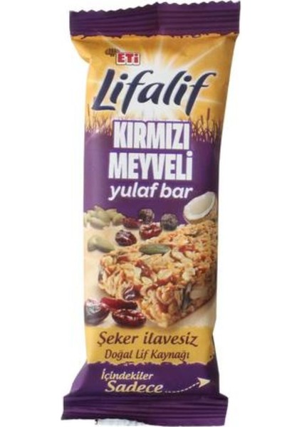 LİFALİFT KIRMIZI MEYVELİ YULAF BAR 35 GR