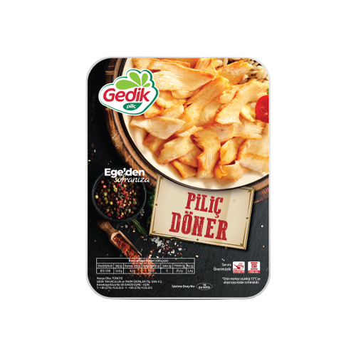 GEDİK PİLİÇ YAPRAK DÖNER  200 GR