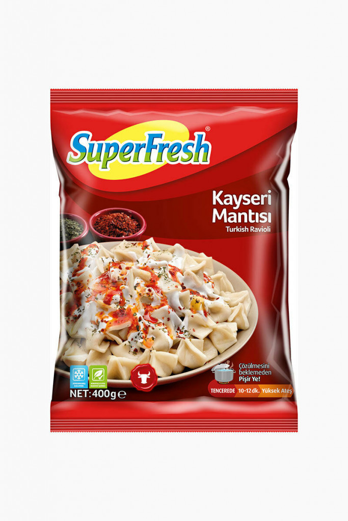 SUPERFRESH MANTI 400G