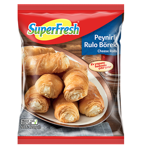 SUPERFRESH PEYNİRLİ RULO BÖREK 420 GR