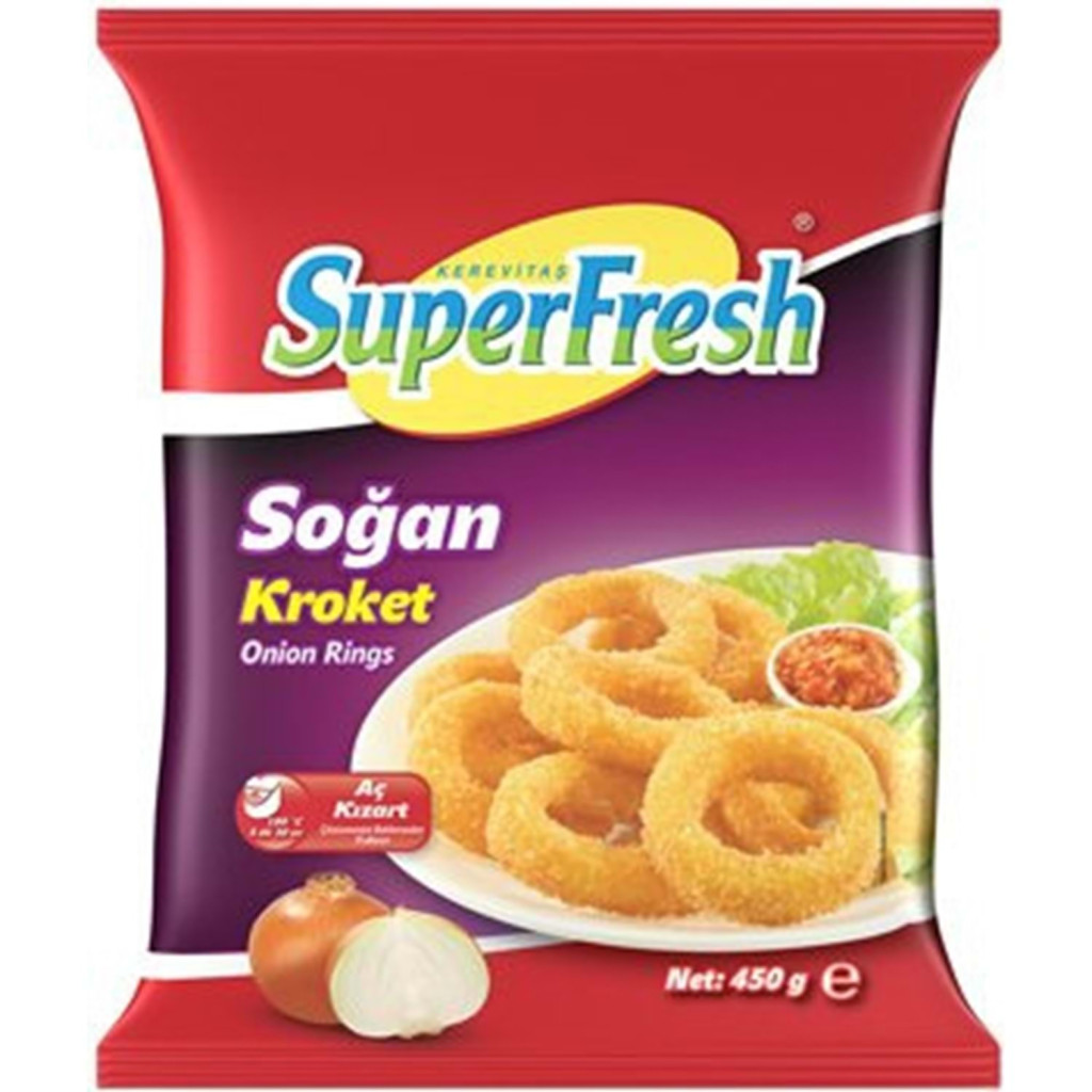 SUPERFRSH SOĞAN HALKASI 450 GR