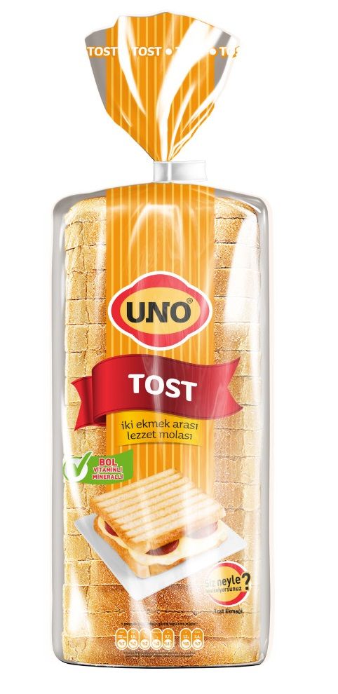 UNO BÜYÜK TOST EKMEĞİ 550 GR