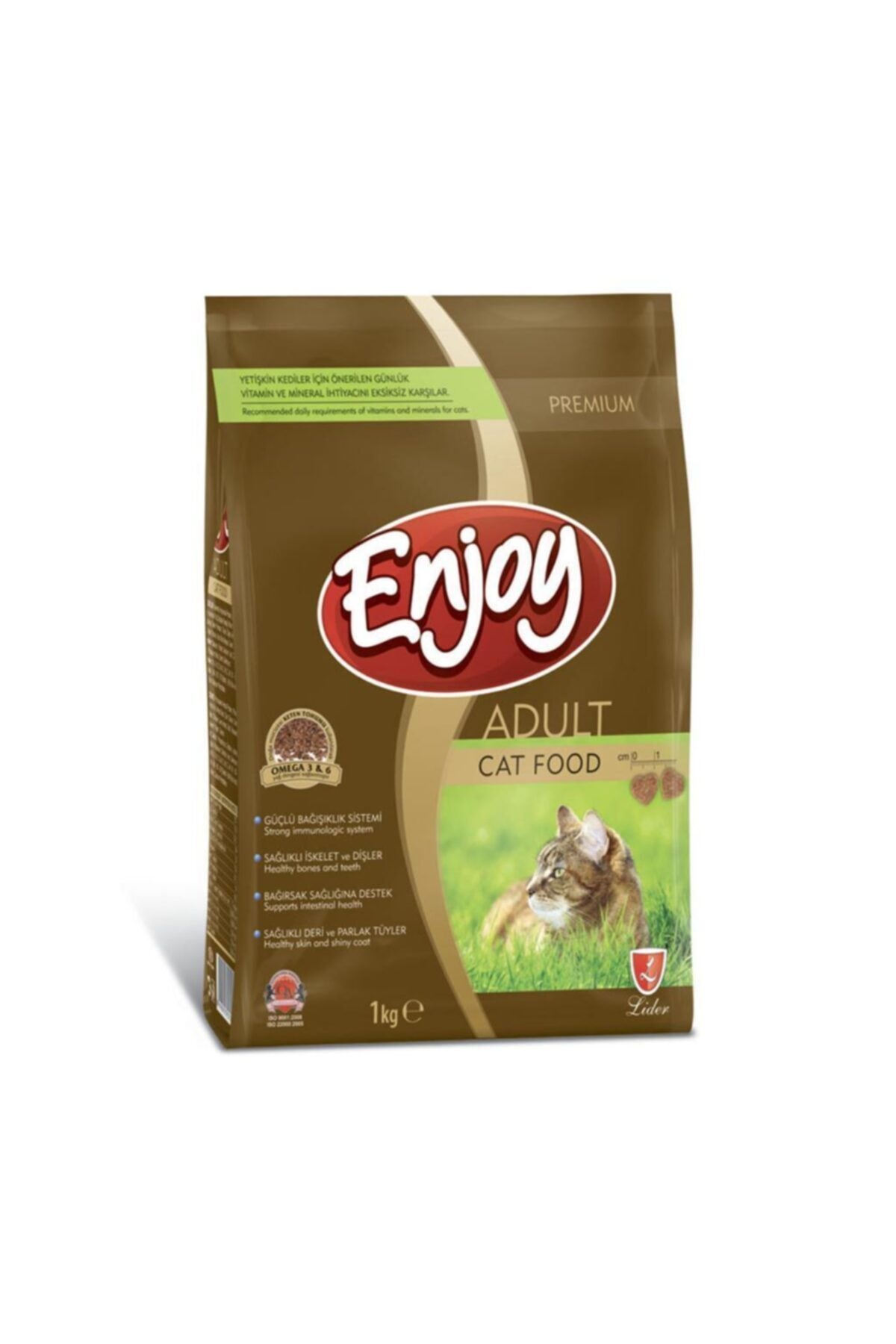 ENJOY TAVUKLU KEDİ MAMASI 1 KG