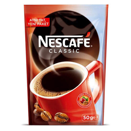 NESCAFE CLASSİC POŞET 50 G