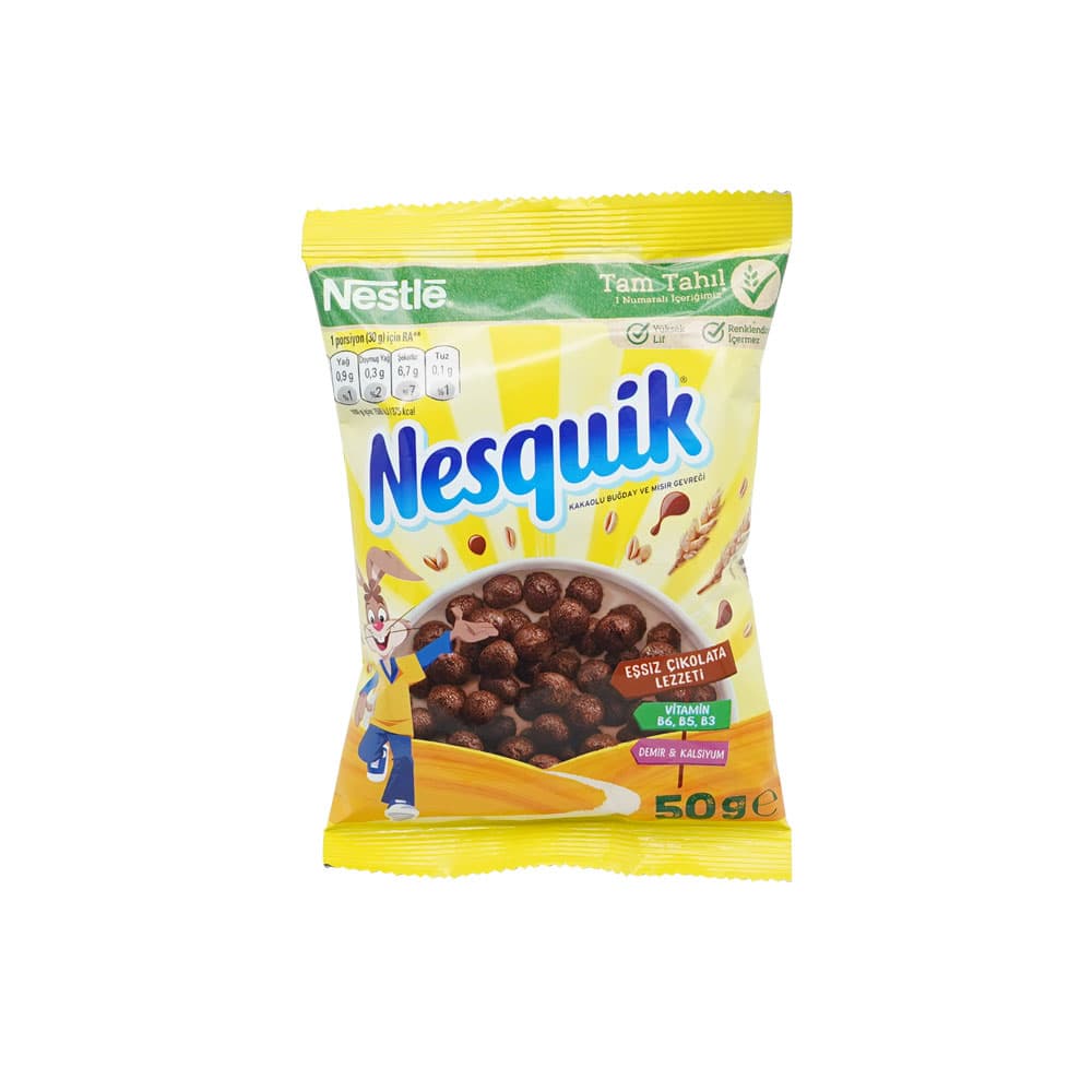 NESTLE  NESQUIK MISIR GEVREĞİ 50GR