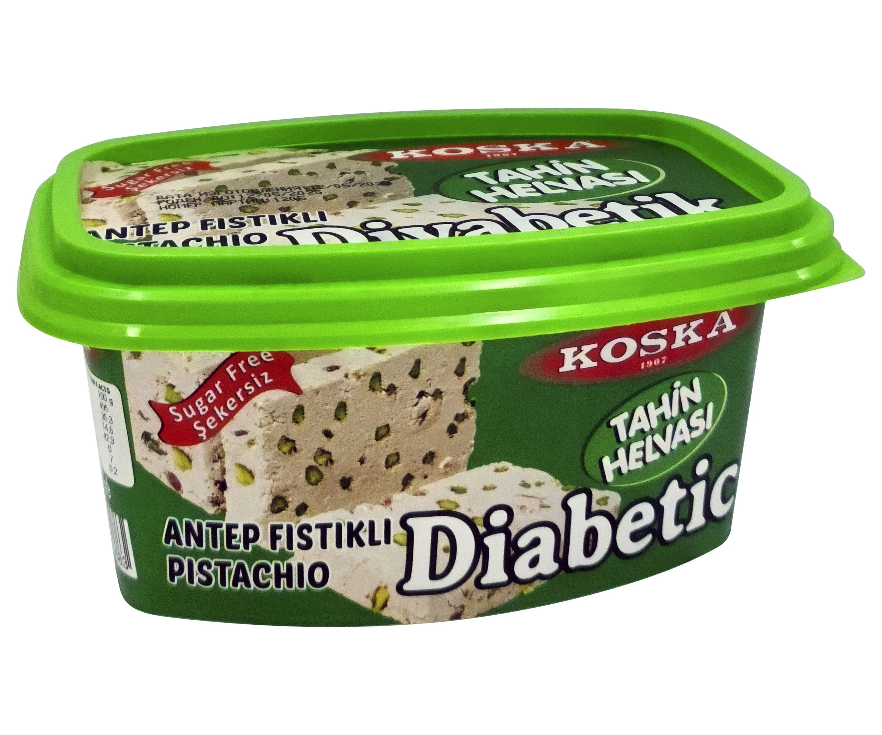 KOSKA DİYABETİK FISTIKLI HELVA 200GR