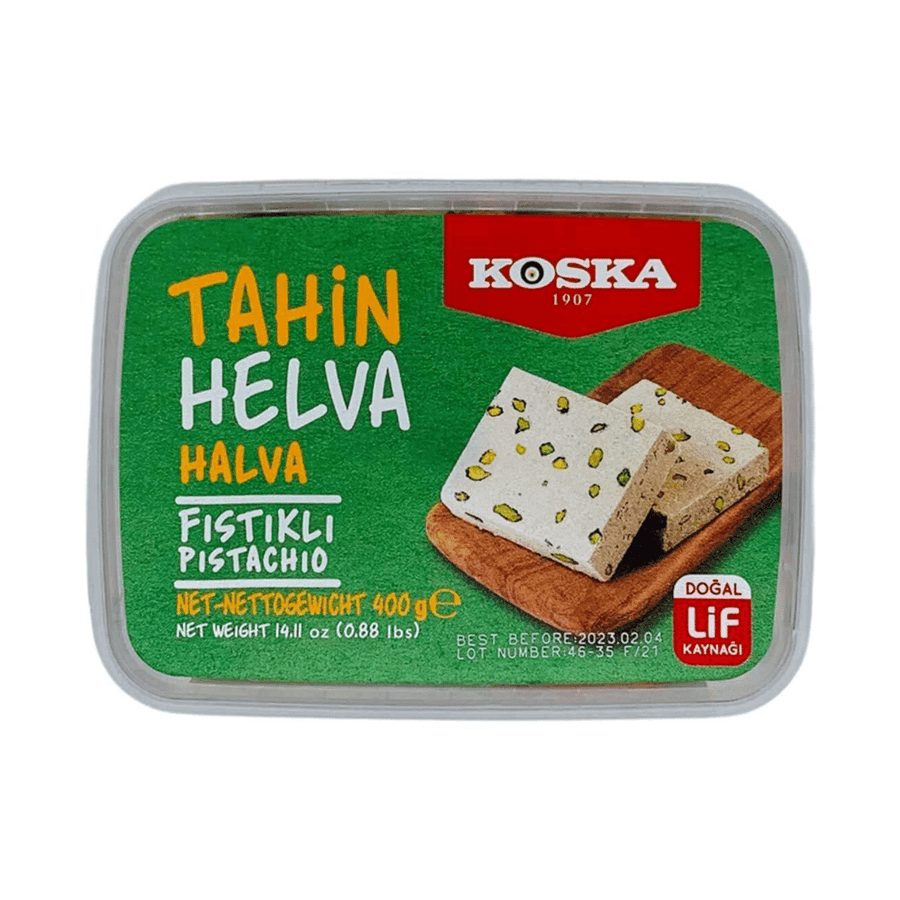 KOSKA FISTIKLI TAHİN HELVASI PLASTİK 350 GR