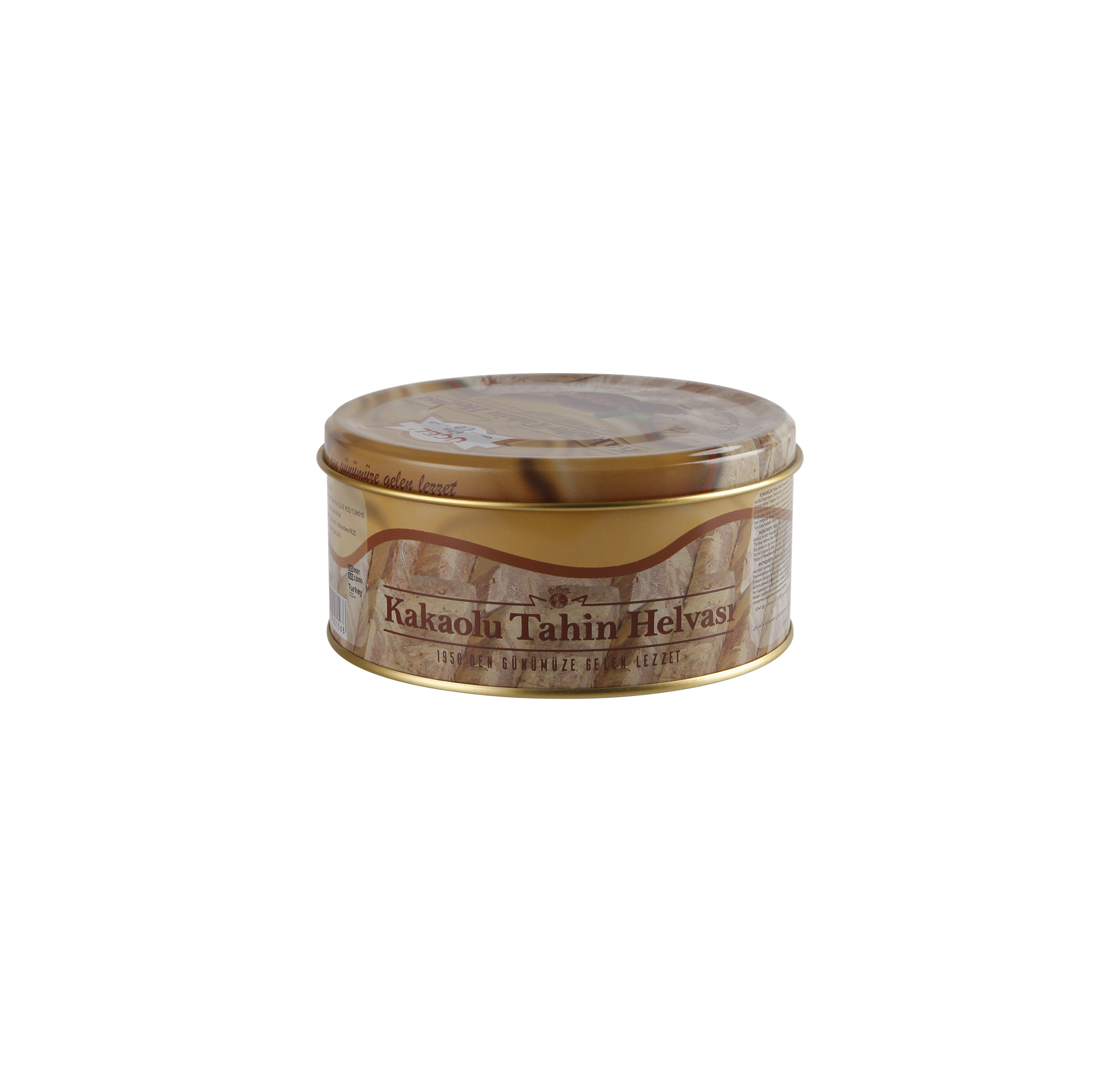 ÜÇEL HELVA TENEKE KAKAOLU  830GR 