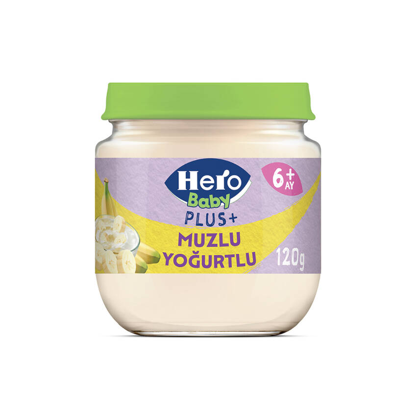 HERO BABY MUZLU YOĞURTLU EK GIDA 120 GR