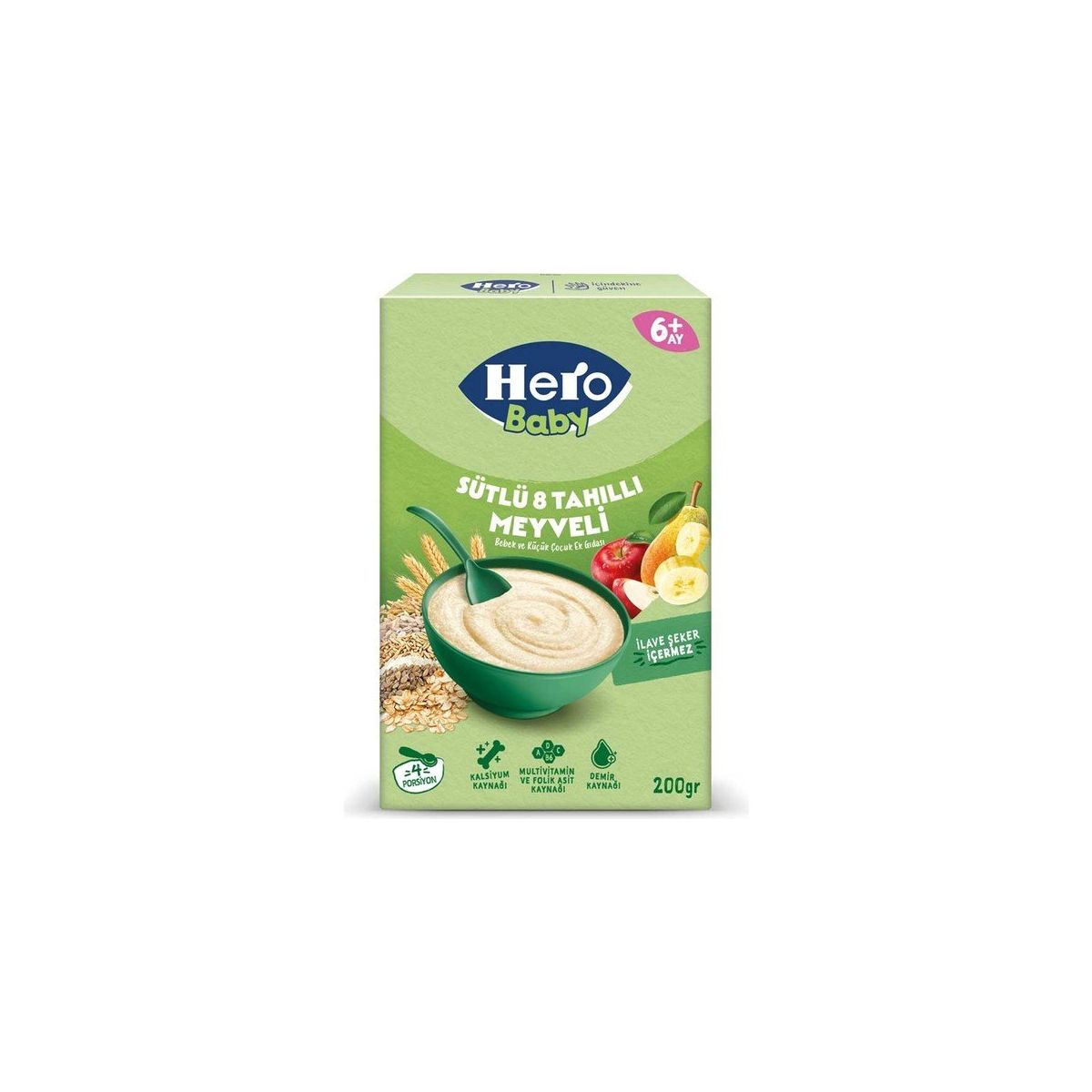 HERO BABY SÜTLÜ TAHILLI MEYVELİ 250 GR