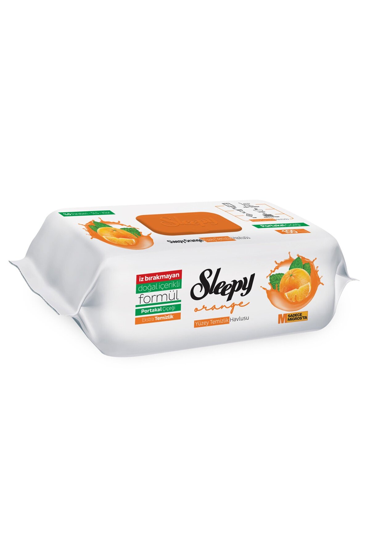 SLEEPY YÜZEY TEMİZLİK HAVLUSU MEYVE SERİSİ 100 ADET