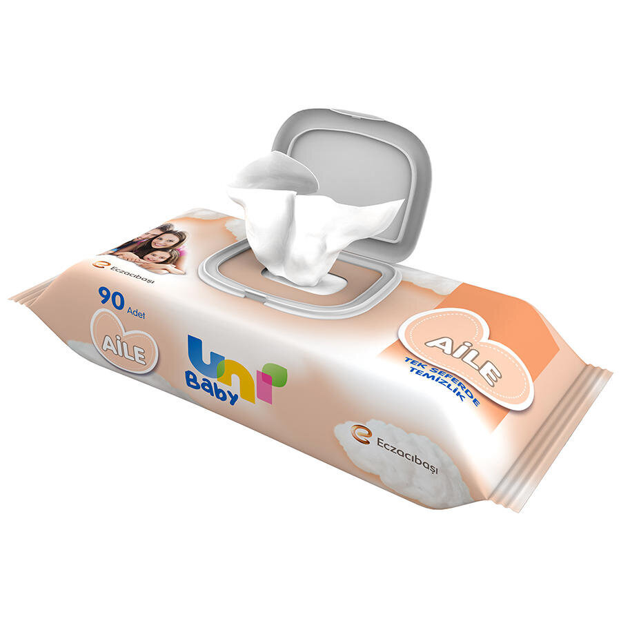 UNI BABY AİLE ISLAK MENDİL 90 